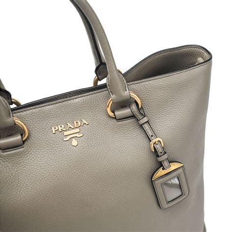 real leather prada tote|Prada large leather tote.